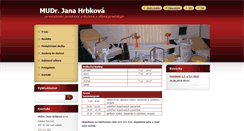 Desktop Screenshot of janahrbkova.cz