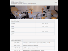 Tablet Screenshot of janahrbkova.cz